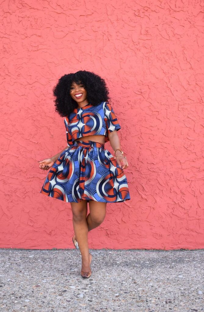 35 Latest Ankara Crop Top Styles for Ladies