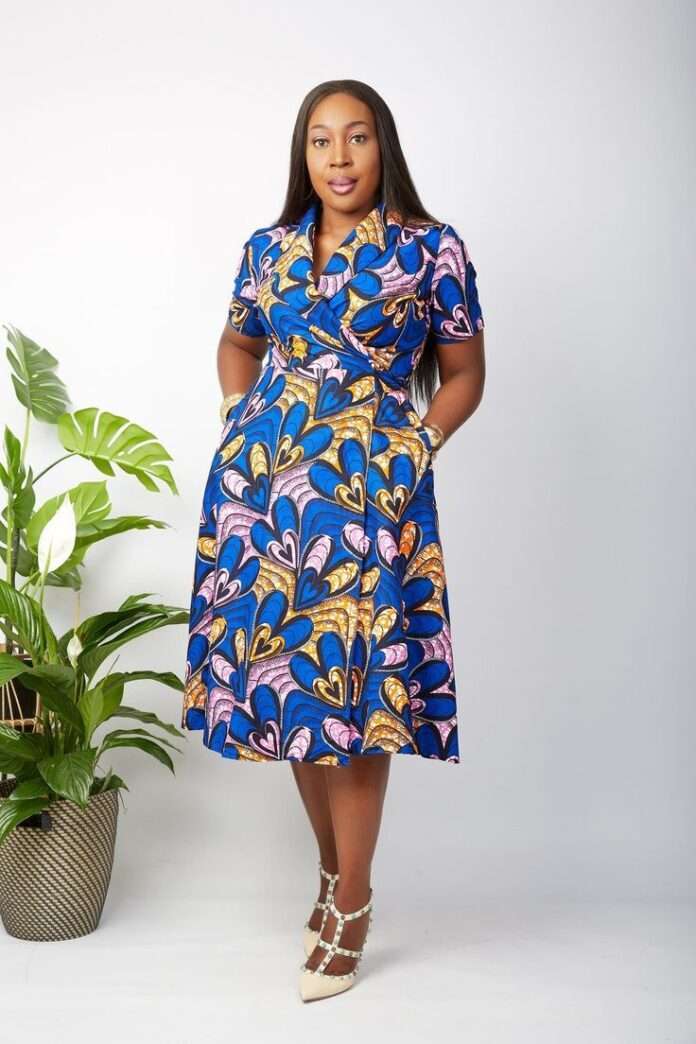 Beautiful Ankara and Lace Wrap Gown Styles in 2024 Kaybee Fashion Styles