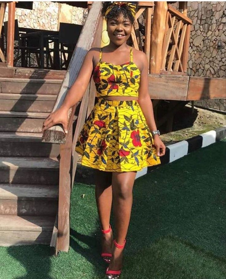 35 Latest Ankara Crop Top Styles for Ladies