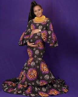 Latest Ankara Maternity Gown Styles for Pregnant Women