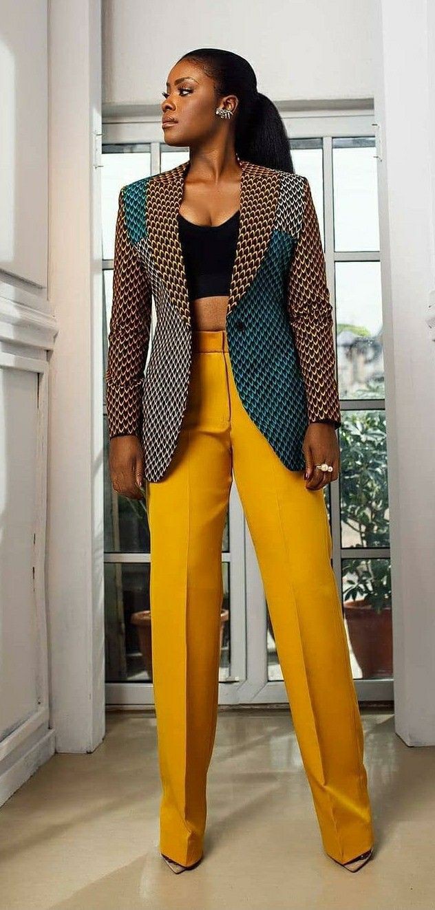 35 Best Ankara Jacket Styles for Ladies