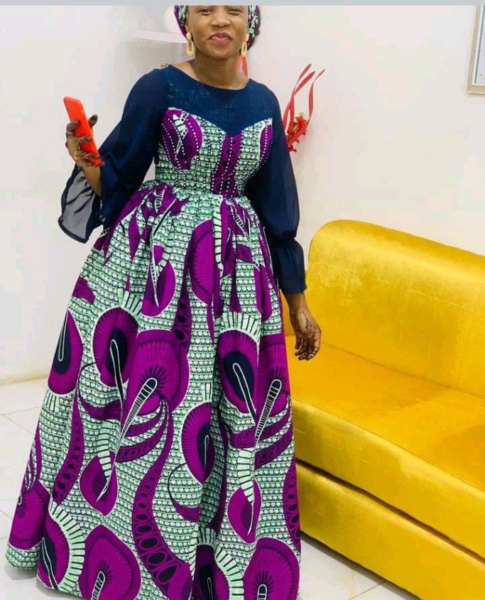 Latest Ankara Maxi Gown Styles in 2022