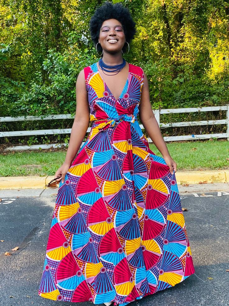 Latest Ankara Maxi Gown Styles in 2022
