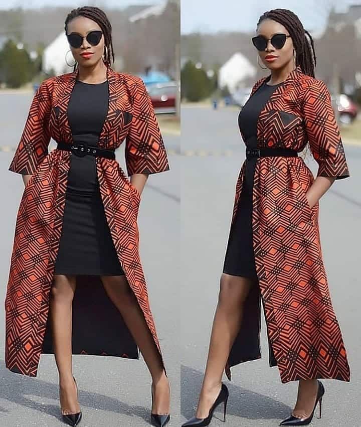 35 Best Ankara Jacket Styles for Ladies