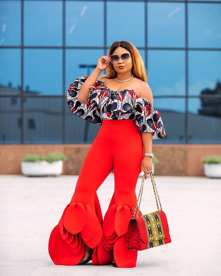 35 Latest Ankara Crop Top Styles for Ladies