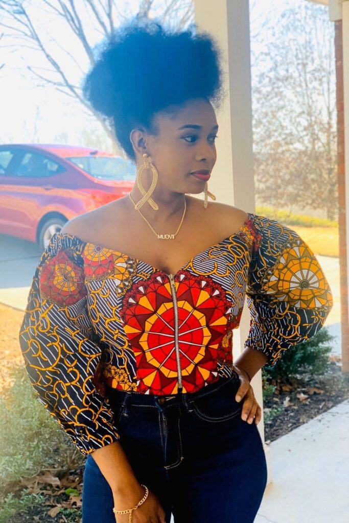 35 Latest Ankara Crop Top Styles for Ladies