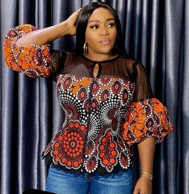 30 Latest Ankara Blouse Styles for Fashionistas