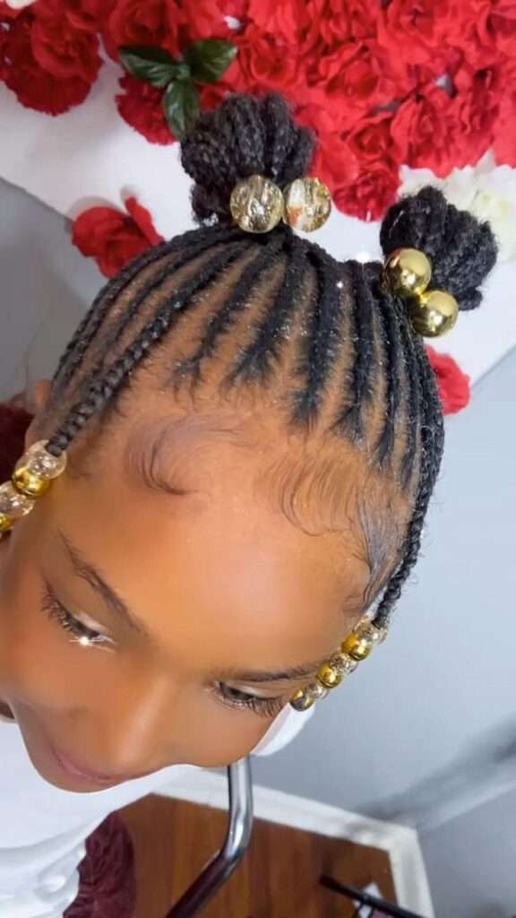 Latest Hairstyles For Little Girls in Nigeria 2022