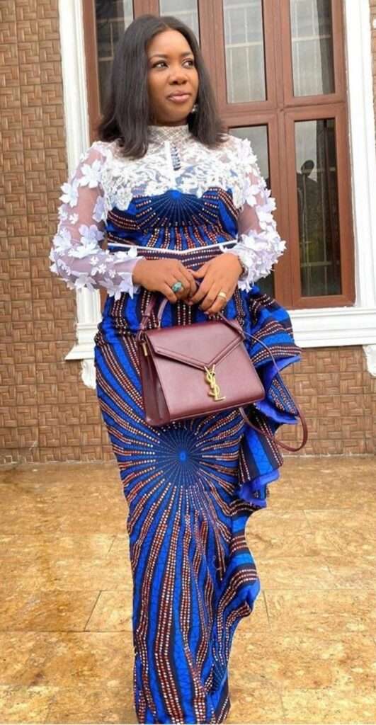 40 Latest Ankara and Lace Combination Styles in 2021 and 2022