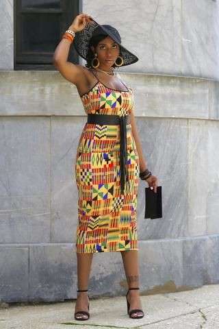 Latest Short Kente Dress Styles for Ladies in 2022