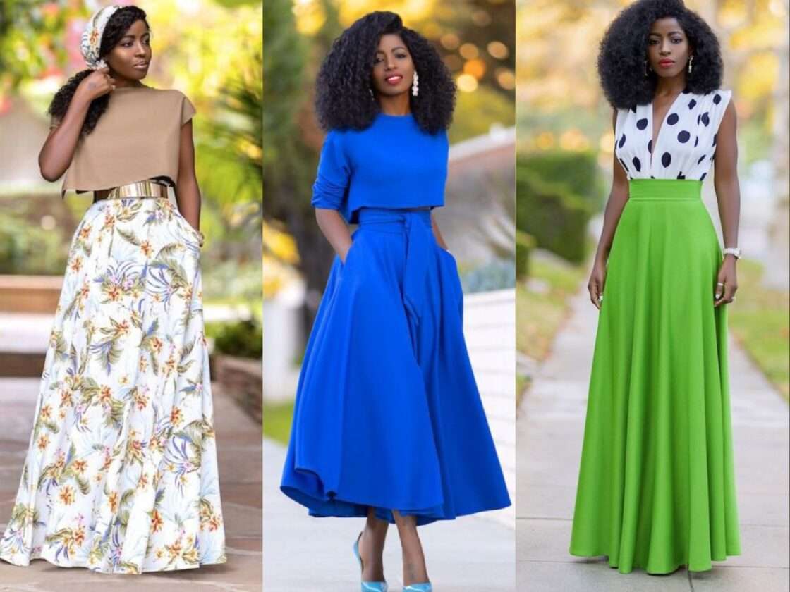 How to Style Your Skirt: Different Ways To Wear Your Long Skirt in 2023 ...