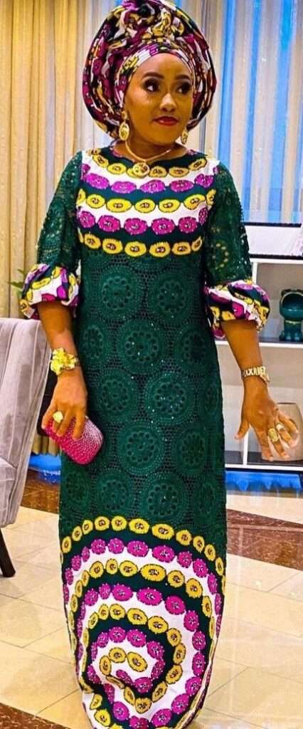 40 Latest Ankara and Lace Combination Styles in 2021 and 2022