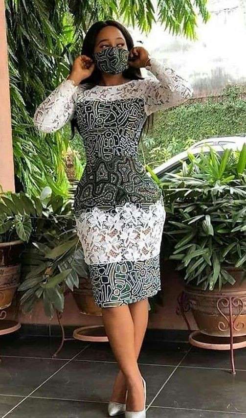 40 Latest Ankara and Lace Combination Styles in 2021 and 2022