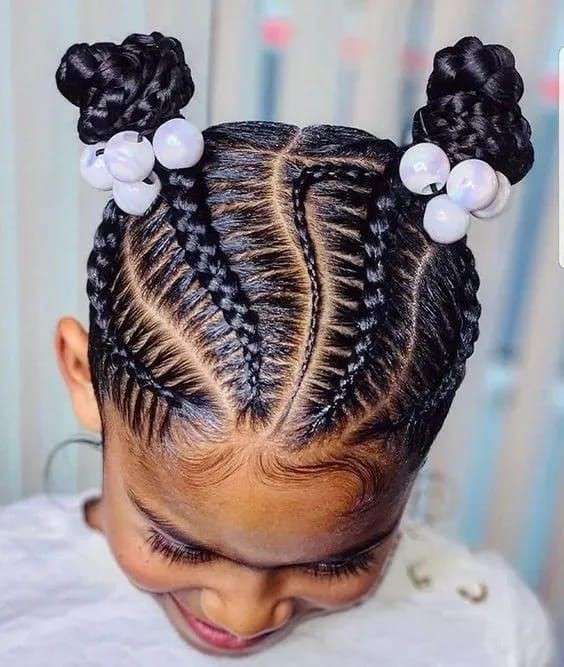 Latest Hairstyles For Little Girls in Nigeria 2022