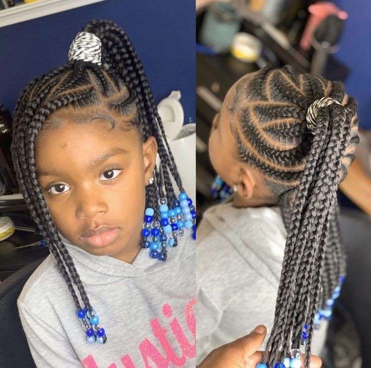 Latest Hairstyles For Little Girls in Nigeria 2022