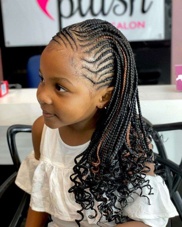 Latest Hairstyles For Little Girls in Nigeria 2022