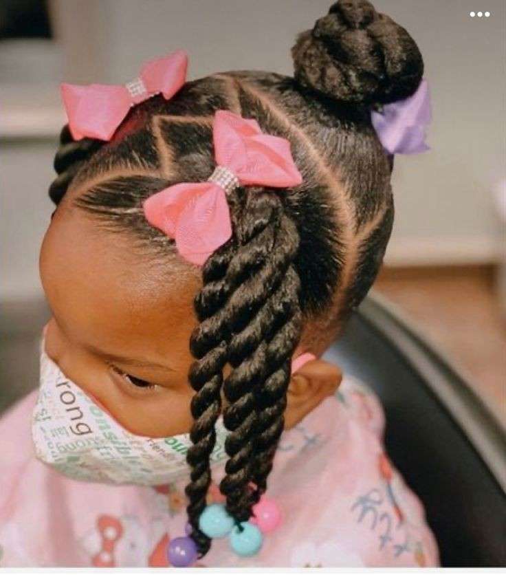 Latest Hairstyles For Little Girls in Nigeria 2022