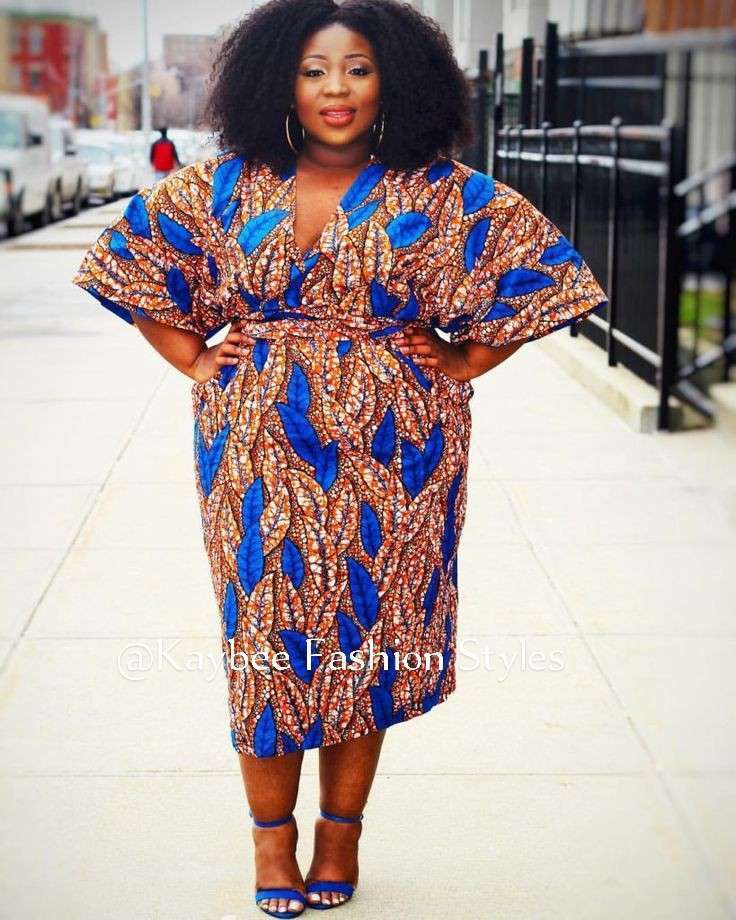 Latest Ankara styles for Plus Size Ladies in 2022