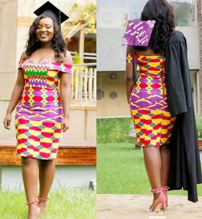 Latest Short Kente Dress Styles for Ladies in 2022
