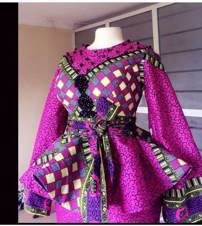 40 Latest Ankara and Lace Combination Styles in 2021 and 2022