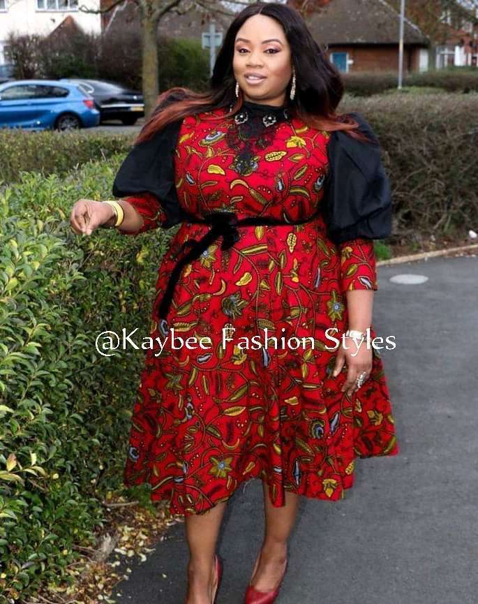 Latest Ankara styles for Plus Size Ladies in 2022