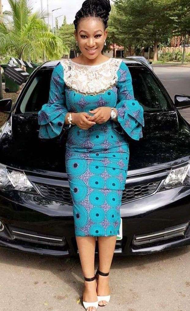 40 Latest Ankara and Lace Combination Styles in 2021 and 2022