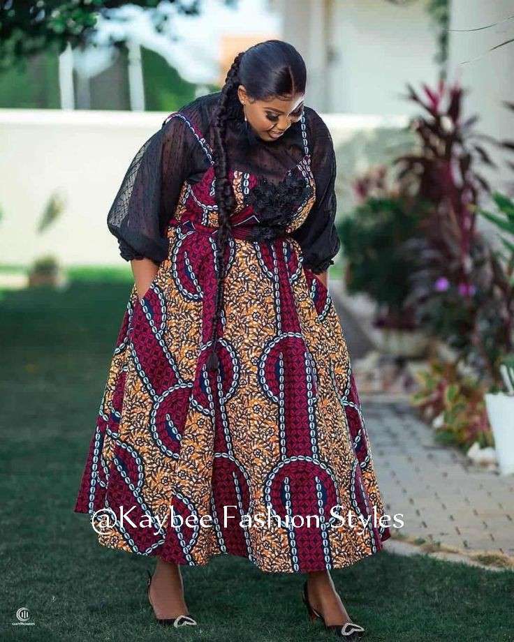 Latest Ankara styles for Plus Size Ladies in 2022