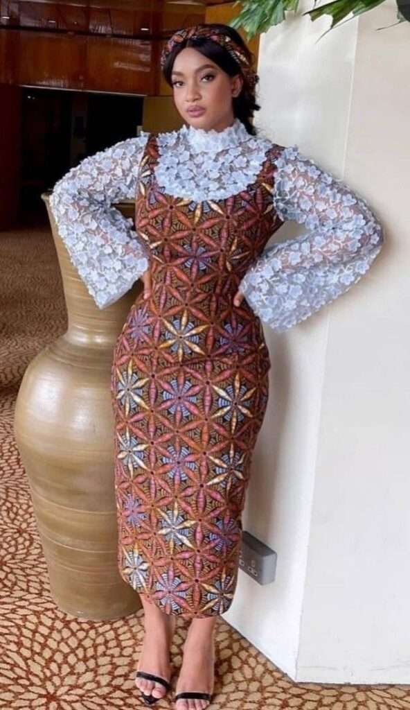 40 Latest Ankara and Lace Combination Styles in 2021 and 2022