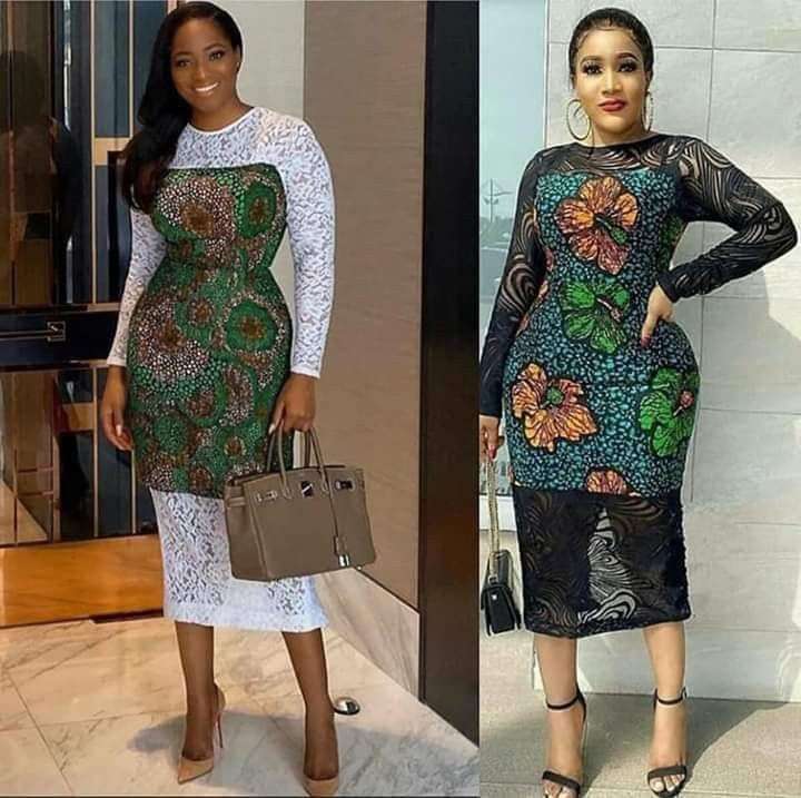 40 Latest Ankara and Lace Combination Styles in 2021 and 2022