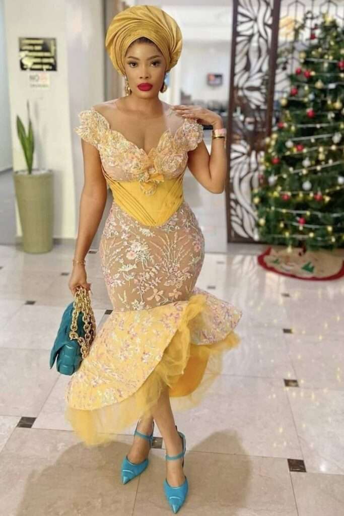 3 Yards Asoebi Styles for Wedding Guests in 2022