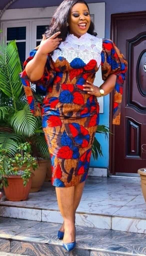 40 Latest Ankara and Lace Combination Styles in 2021 and 2022