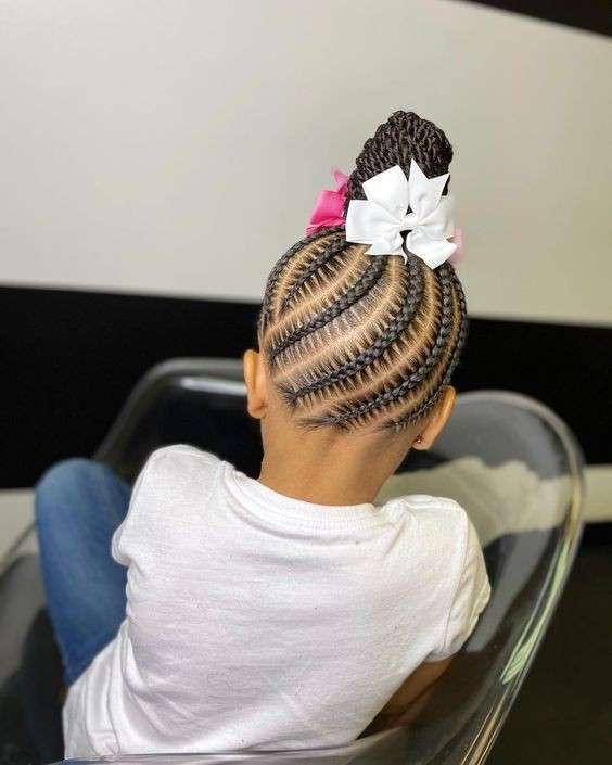 Latest Hairstyles For Little Girls in Nigeria 2022