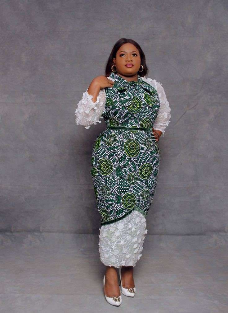 40 Latest Ankara and Lace Combination Styles in 2021 and 2022