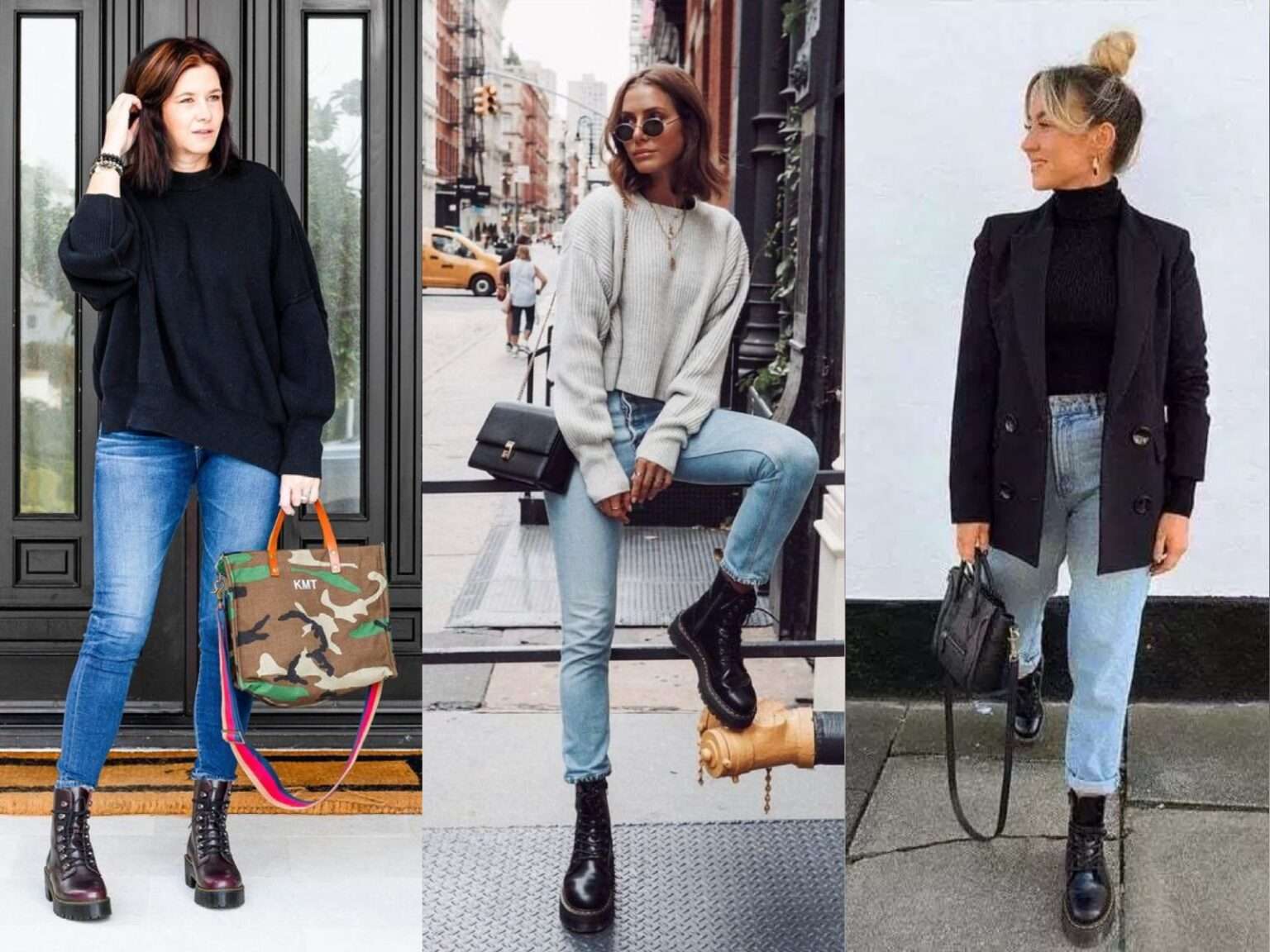 How to Wear Combat Boots With Jeans 5 Best Ways to Style Combat Boots