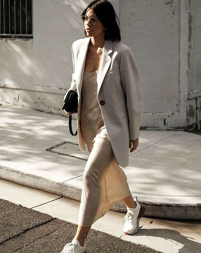 How To Wear a Blazer With a Long Dress in 2022