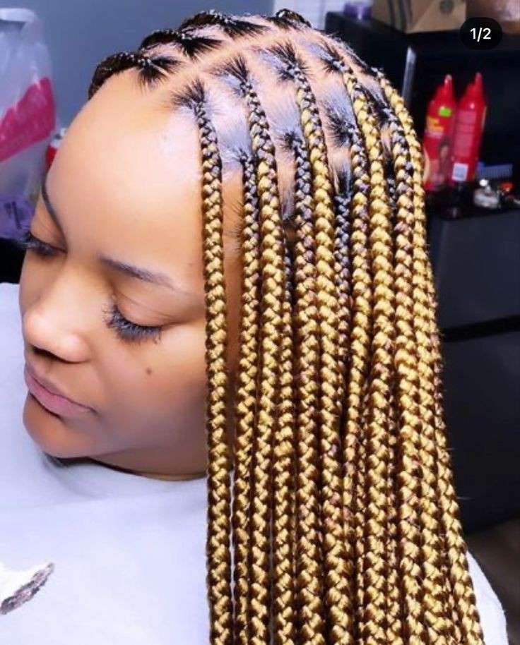How to make Knotless Box Braids in 2022