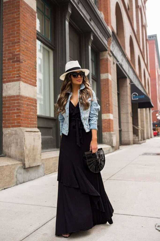 How to Wear a Black Maxi Dress in Summer in 2022: 6 Best Ways To Wear Summer Black Dress