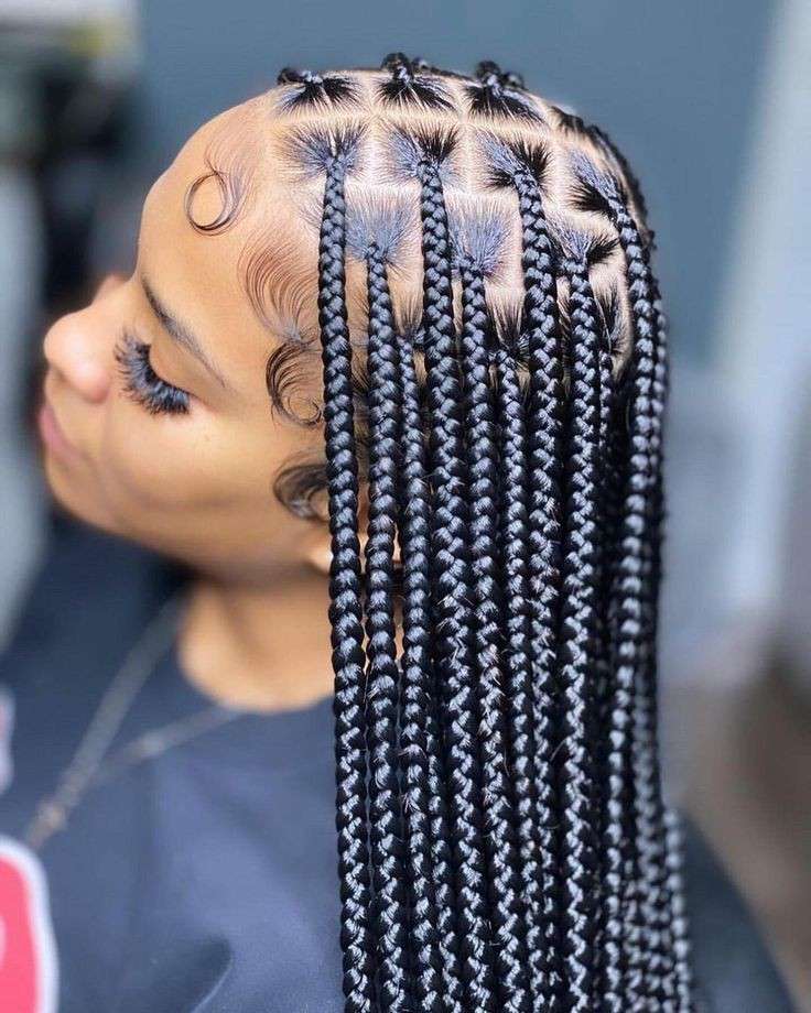 How to make Knotless Box Braids in 2022