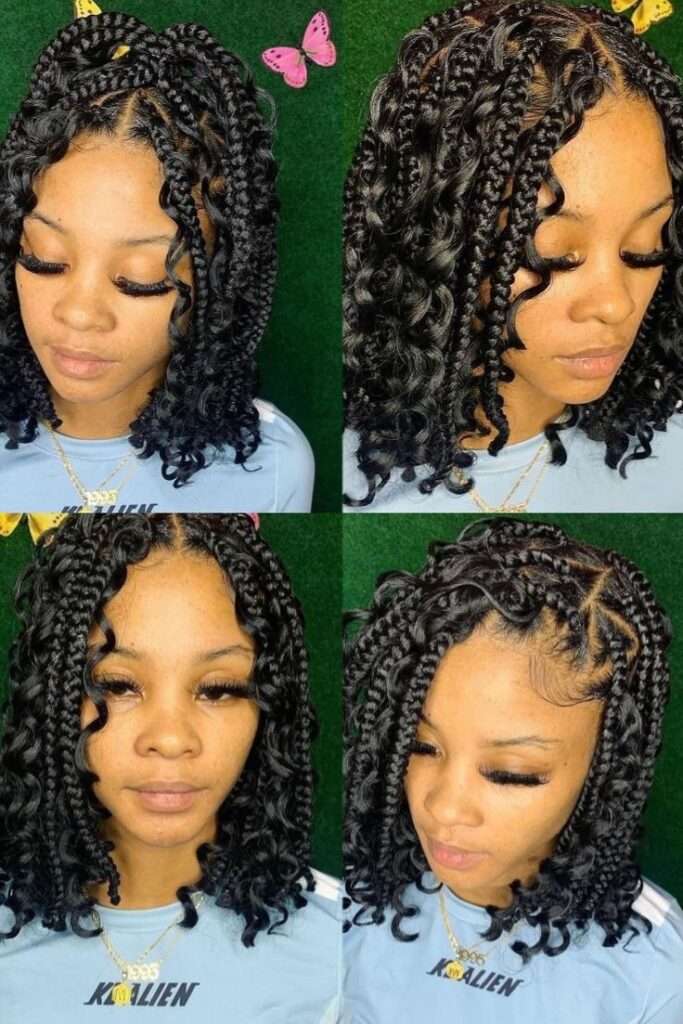 5 Best Colors for Bohemian Box braids