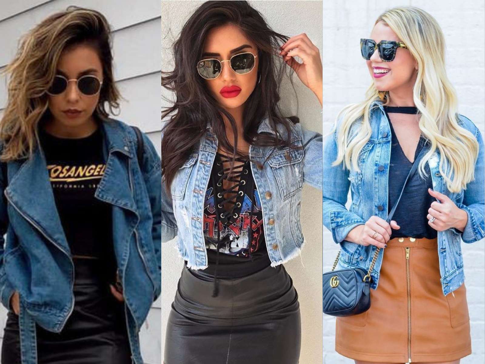 15 Ways To Wear A Denim Jacket With A Pleated Skirt  Styleoholic