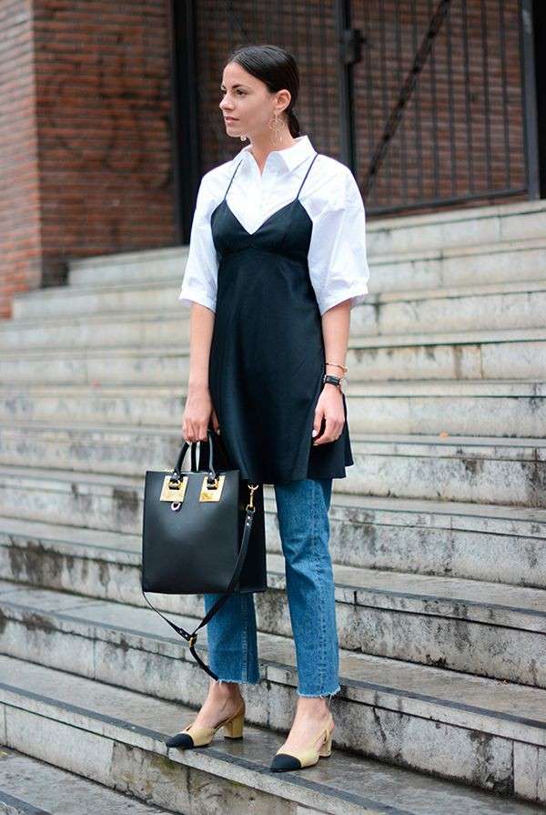 How to Style a Slip Dress for Winter