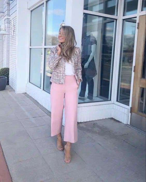 Go Colors Women Solid Light Pink Crepe Pants Buy Go Colors Women Solid Light  Pink Crepe Pants Online at Best Price in India  Nykaa