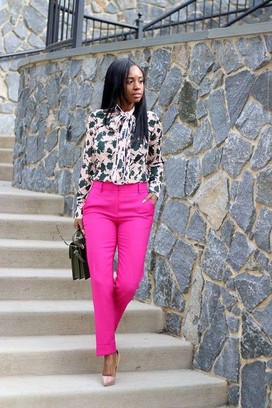 30 Stylish Pink Pants Outfit for Women - Outfit Styles