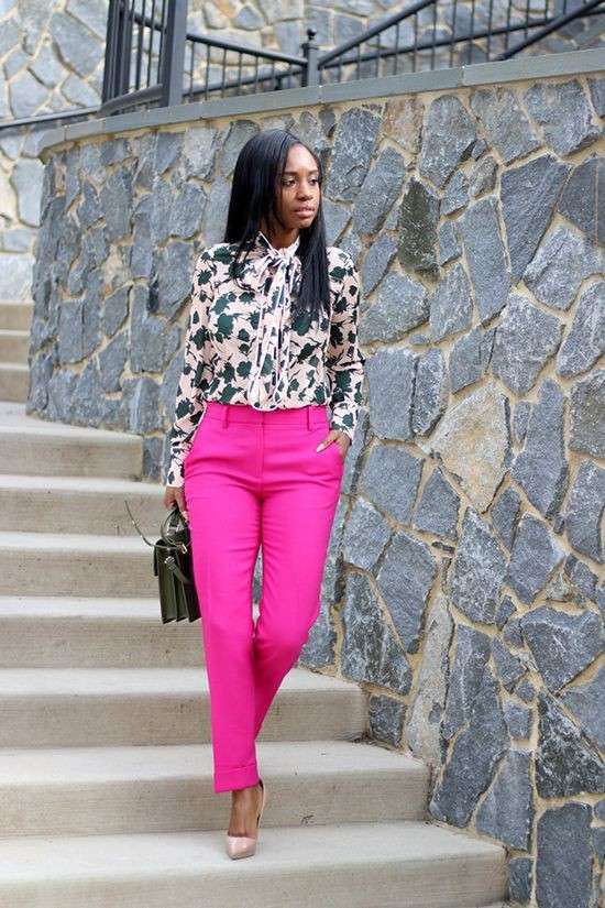 20 Fun  Trendy Pink Pants Outfit Ideas You Can Totally Wear  Be So You