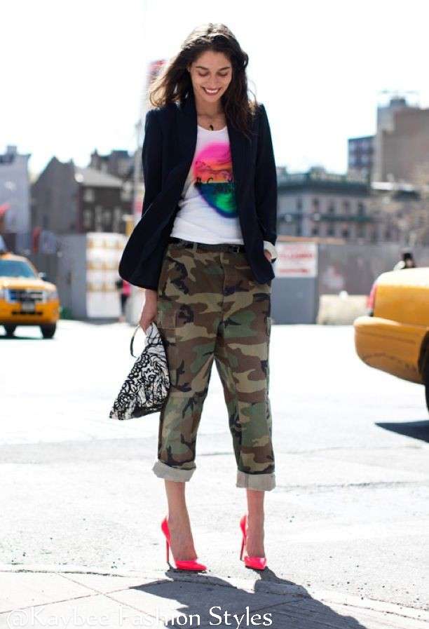 What To Wear With Camo Pants