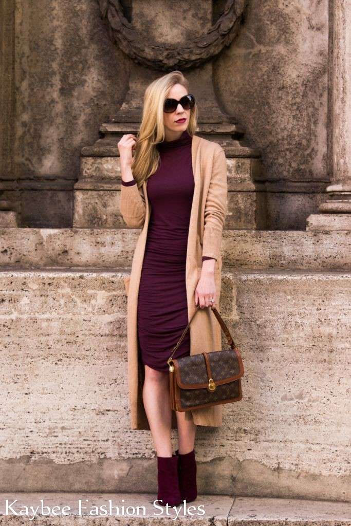 How To Wear a Long Cardigan in Fall