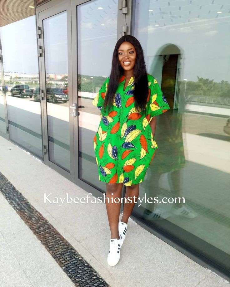 How to Rock Ankara with Sneakers
