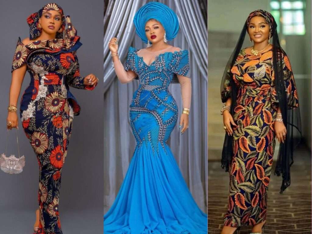 Mercy Aigbe Ankara Styles