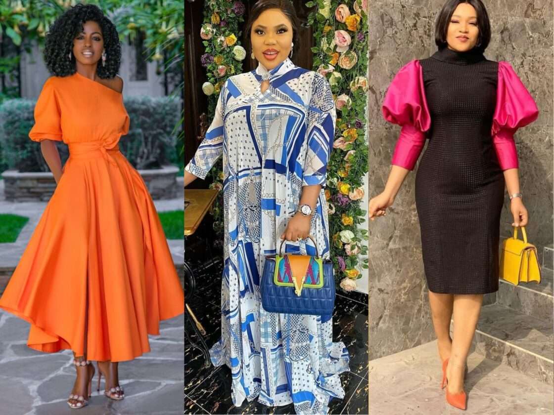 30 Latest English Gown Styles for Church in 2023 Kaybee Fashion Styles