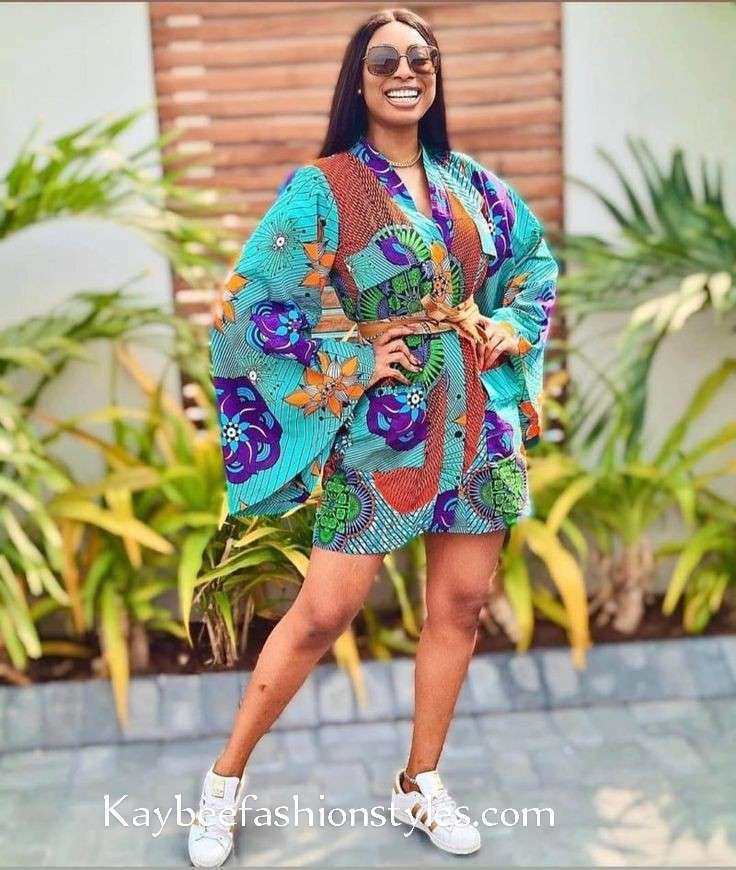 How to Rock Ankara with Sneakers